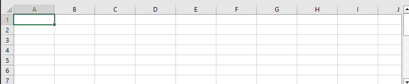 Excel Menu