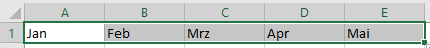 Jan und Feb wird ergänzt mit Mrz, Apr, ...