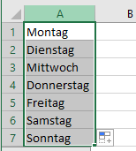 werden korrekt erweitert