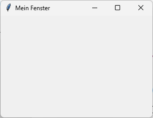 Ein Fenster mit Titel